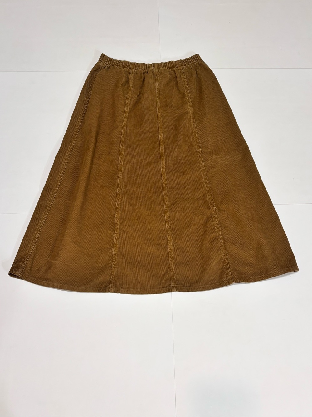 Cabin Creek Brown A-Line Corduroy Skirt